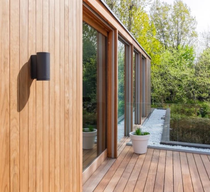 Gevelbekleding HOTwood clear pine Villa Koksijde | Carpentier