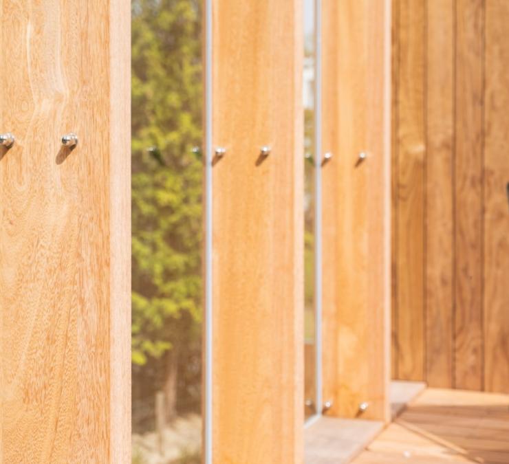 Gevelbekleding HOTwood clear pine Villa Koksijde | Carpentier