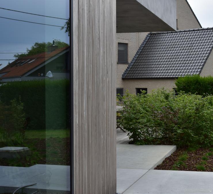 Gevelbekleding in HOTwood essen 