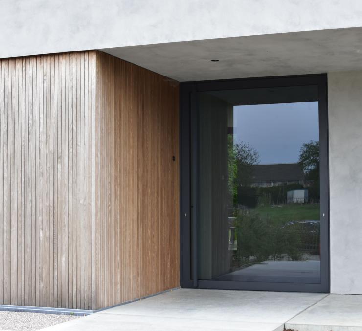 Thermisch essen gevelbekleding Fine line
