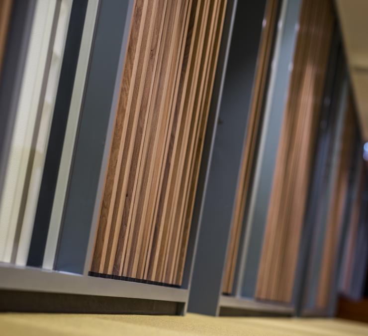 Wandbekleding in eiken maatwerk