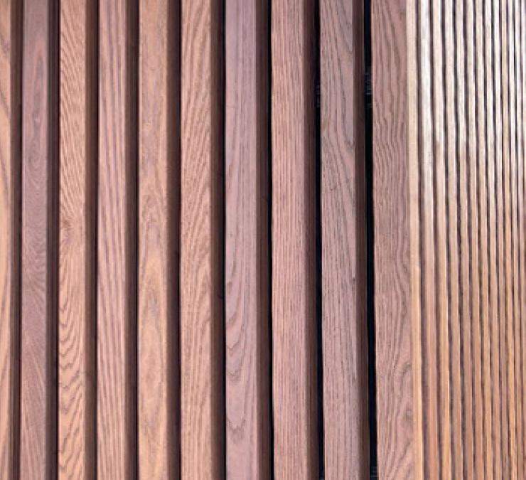Thermisch essen gevelbekleding Cubus 