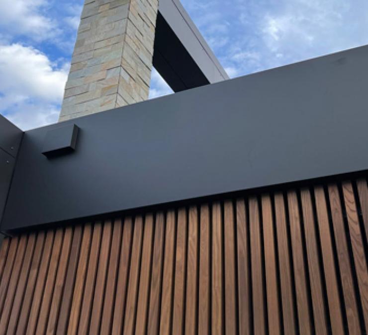 Thermisch essen gevelbekleding Cubus 