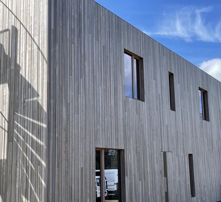 Thermisch essen gevelbekleding Plus line