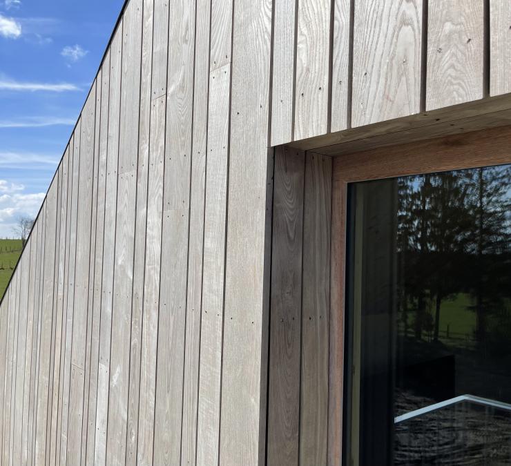 Thermisch essen gevelbekleding Plus line
