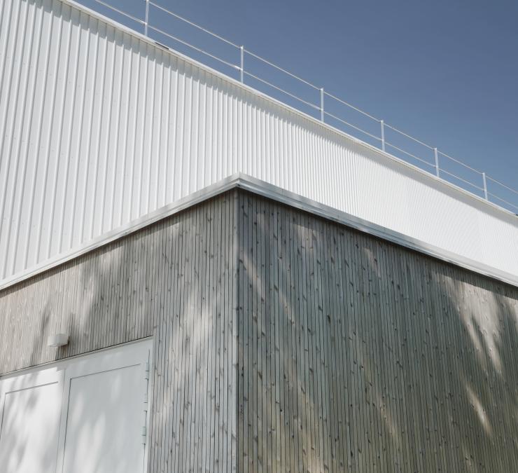 HOTwood naaldhout gevelbekleding Fine line SV3QC
