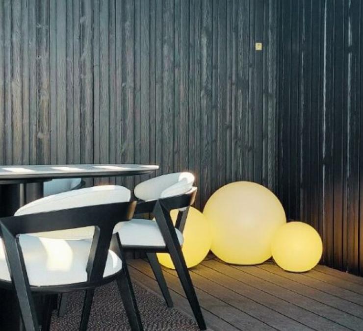 Houten gevelbekleding in thermisch naaldhout Jump line