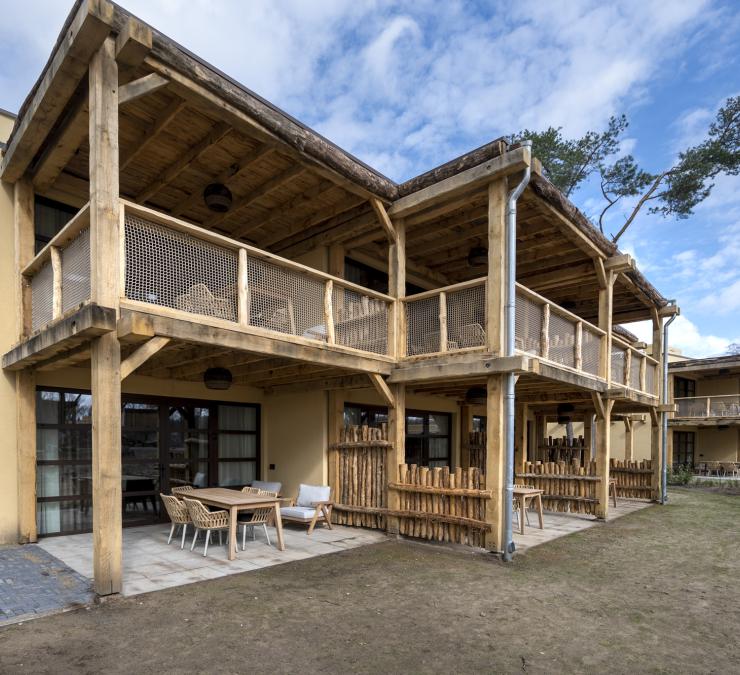 Safarihotel Beekse Bergen opgetrokken in HSB