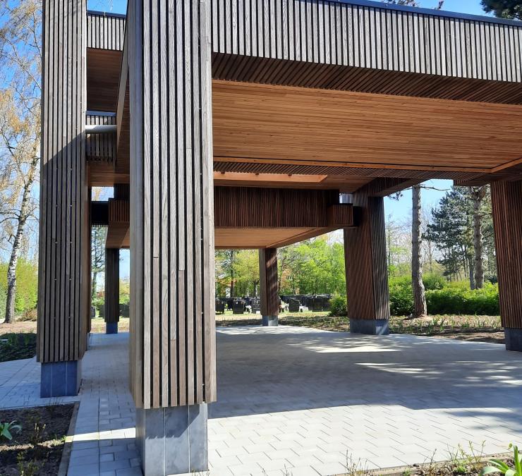 A farewell space impeccably clad in the Cubus profile