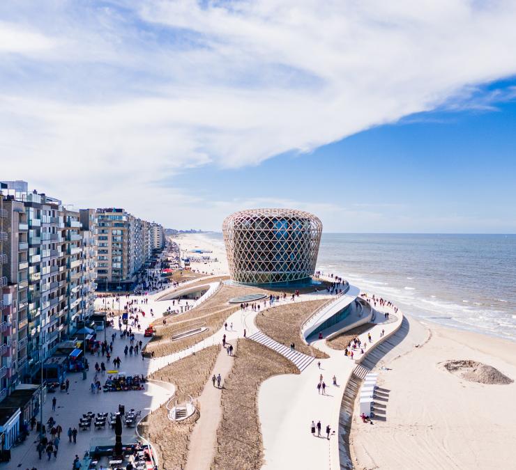 Silt Casino Middelkerke met Accoya gevelbekleding