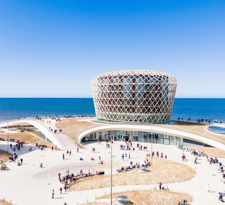 Silt Casino Middelkerke met Accoya gevelbekleding