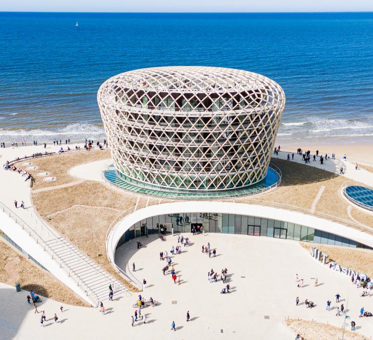 Silt Casino Middelkerke met Accoya gevelbekleding