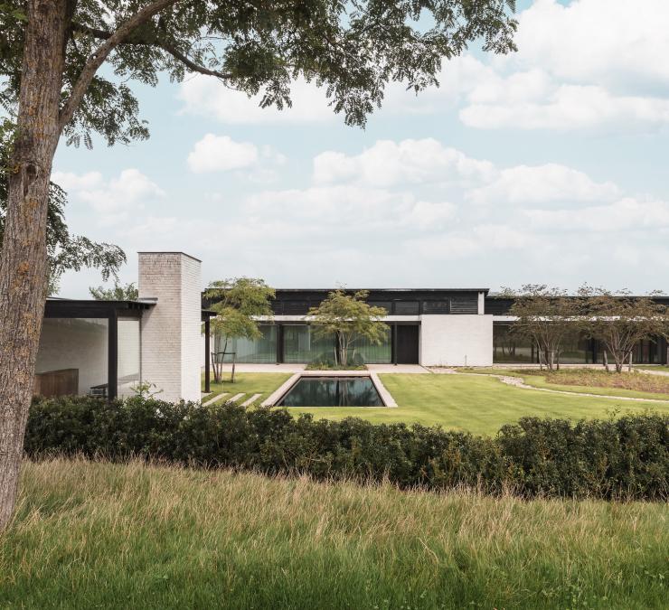 Moderne CLT-woning in landelijke omgeving